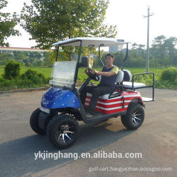 factory 4 seater gas or battery powered golf carts for sale